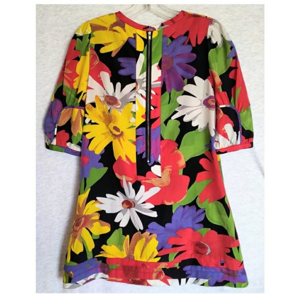 See By Chloe Silk Blend Floral Print Mini Dress - Picture 4 of 6